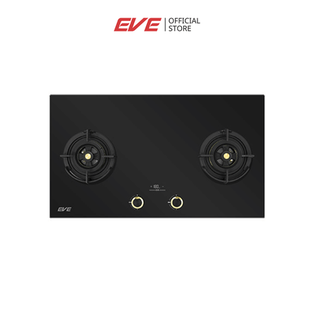 เตาฝังแก๊ส 4 หัว ฐานกระจกนิรภัย EVE HB78-SBH289/BG 78 ซม. สีดำ_9